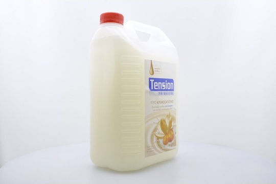 Tension Primavera Κρεμοσάπουνο Χεριών 4lt Άρωμα με Γλυκερίνη Λευκό