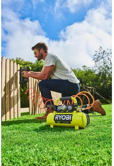 Ryobi R18AC-0 Κομπρεσέρ Αέρος με Αεροφυλάκιο 3.8lt