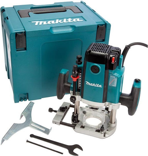 Makita RP2303FC07 Plunge Router 2100W with Speed Control and with Suction System
