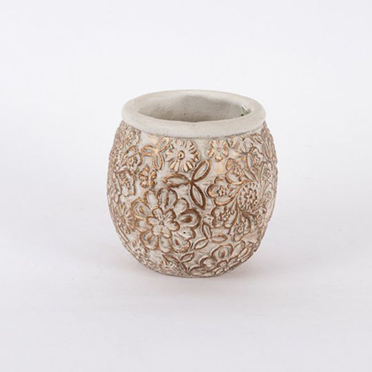 Planter Brown 14.5x14.5x14cm.