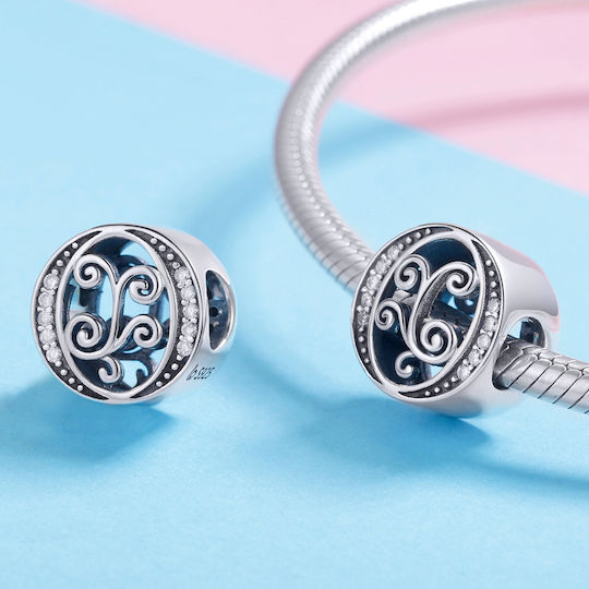 Silber Charm 925 O Kalligraph