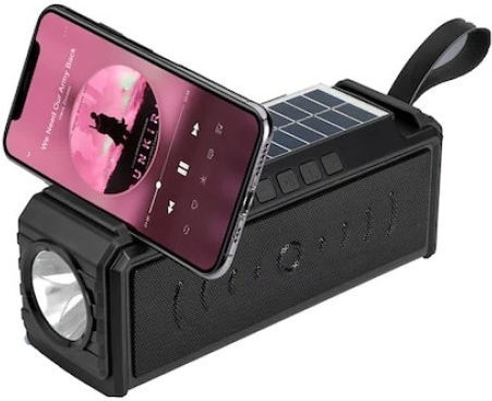 Bluetooth Speaker 10W with Radio Black