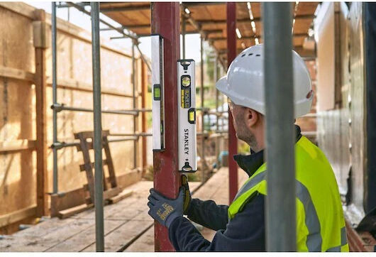 Stanley Fatmax Aluminum Magnetic Spirit Level 40cm with 2 Level Gauges