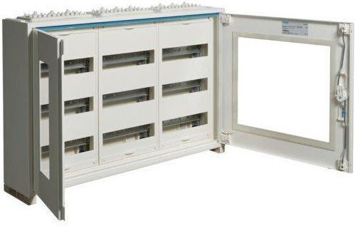 Hager Univers Wall mounted Waterproof 12-Elements Fuse Box with 3 Rows W300xH500xD161mm