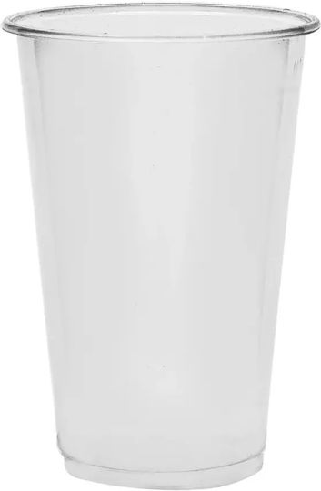 Einwegbecher Kunststoff Transparent 400ml 50Stück