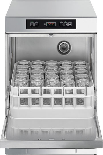 Smeg Επαγγελματικό Πλυντήριο Πιάτων και Ποτηριών Μονοφασικό SPG403ML
