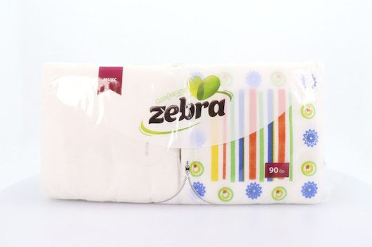 Zebra Mixed Napkin 1-Ply Multicolour 33x33cm 90pcs