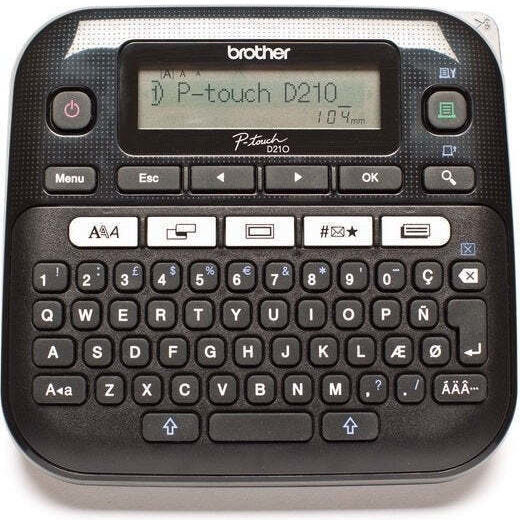 Brother P-touch Etichetatoare Portabilă Neagră