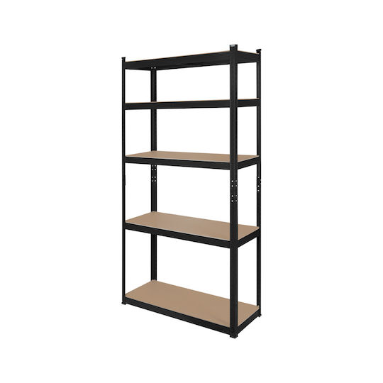 Dexion Verzinkte Regale 90x40x180cm mit 5 Regalen Gesamtbelastbarkeit 750kg 5 Stücke