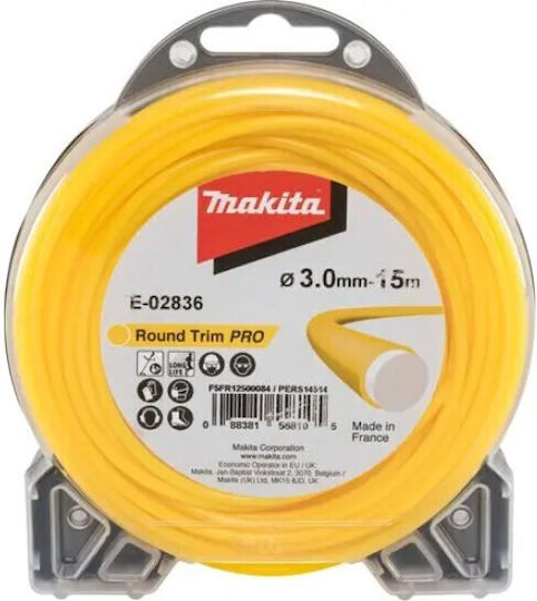 Makita E-02836 Μεσινέζα Στρογγυλή Μήκους 15m και Πάχους 3mm