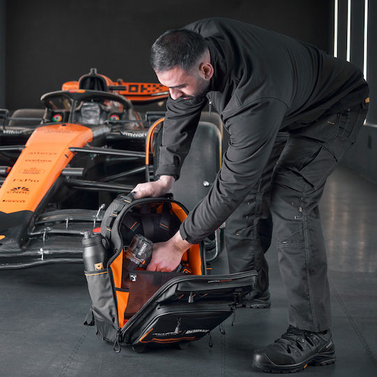 Dewalt Pro McLaren Wheeled Tool Backpack Black L35xW24xH54cm