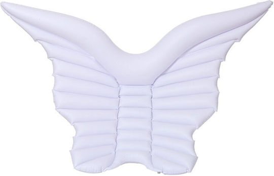 Inflatable Sea Mattress Angel Wings White 250x240cm