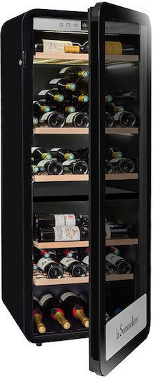 La Sommeliere Gewerblicher Weinkühlschrank mit Betriebstemperatur +5°C / +20°C L56 x B58 x H177cm