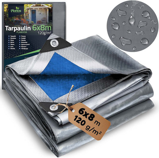 Prelată 600 x 800 cm 120 g/m² Grosime PL-500