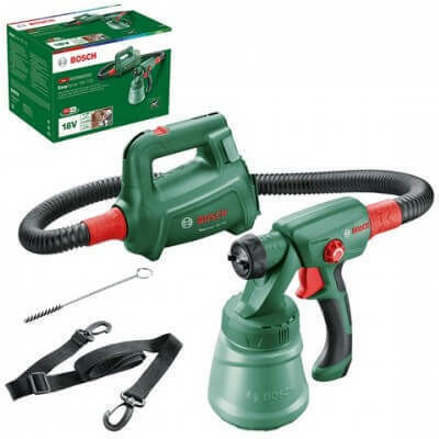 Bosch 0603208000 Ηλεκτρικό Πιστόλι Βαφής 18V Solo με Δοχείο 0.800lt