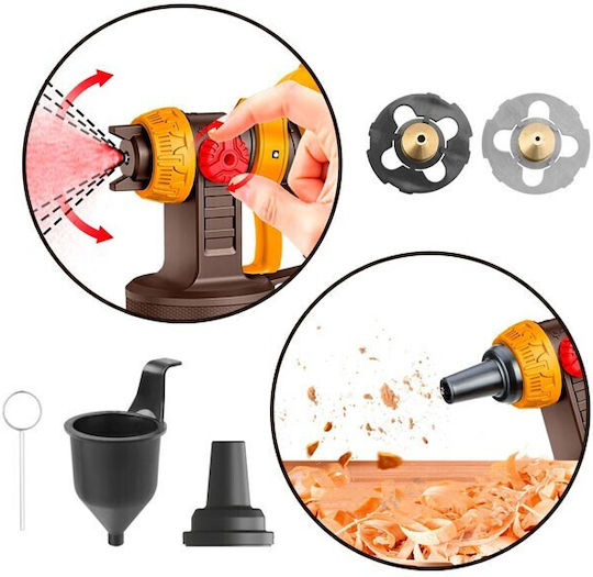 Ingco Battery Powered Solo Paint Spray Gun 20V with 1lt Container