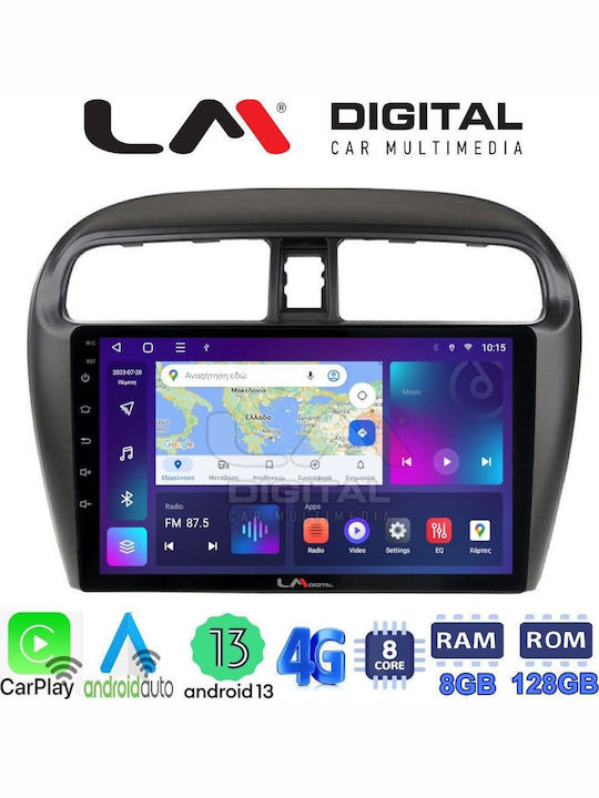 LM Digital Автомобилна Аудио Система (Блутут/USB/WiFi/GPS/Apple-Carplay/Android-Auto)