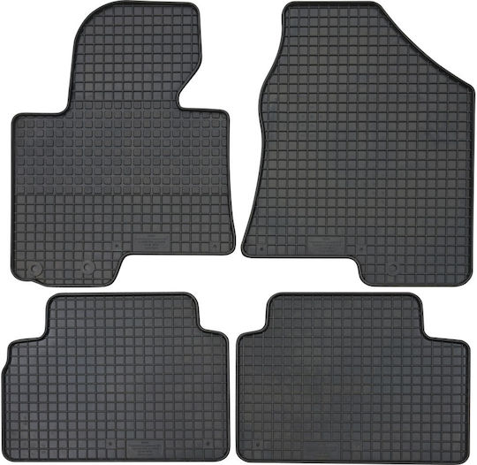 Petex Set of Front and Rear Mats 4pcs for Hyundai iX35 2010-2015 Black