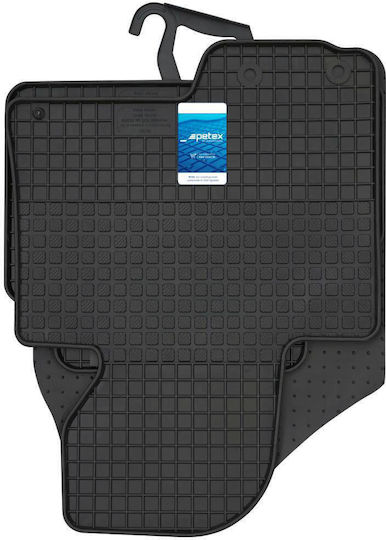 Petex Set of Front and Rear Mats 4pcs for Hyundai iX35 2010-2015 Black