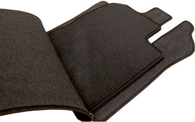 Petex Set of Front and Rear Mats 4pcs for Dacia Lodgy 2012+ Black