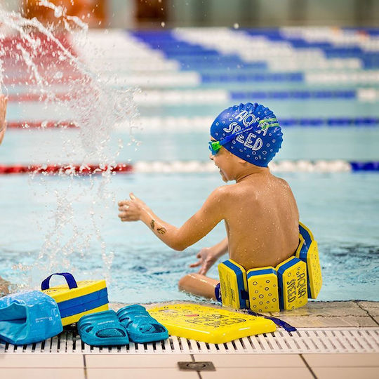 Ζώνη Κολύμβησης Τουβλάκια 2-6 Ετών Aqua Speed Kiddie Swim Belt Ii Yellow 538-octopus Κίτρινο