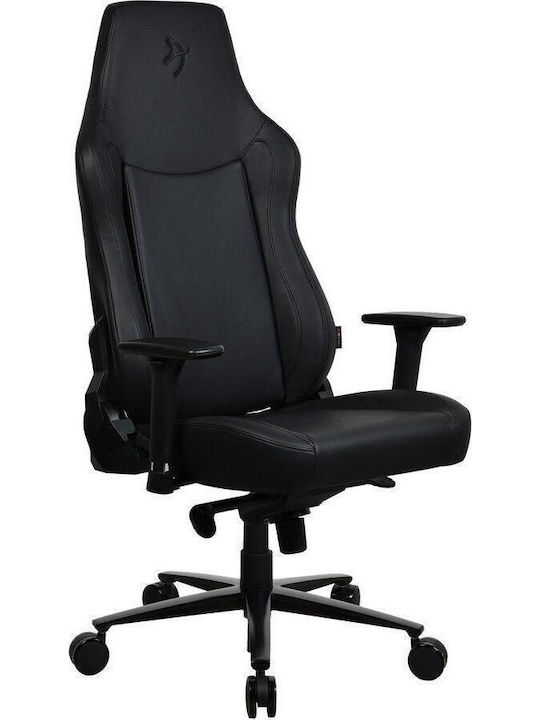 Archos Vernazza XL Artificial Leather Gaming Chair with Adjustable Arms Black