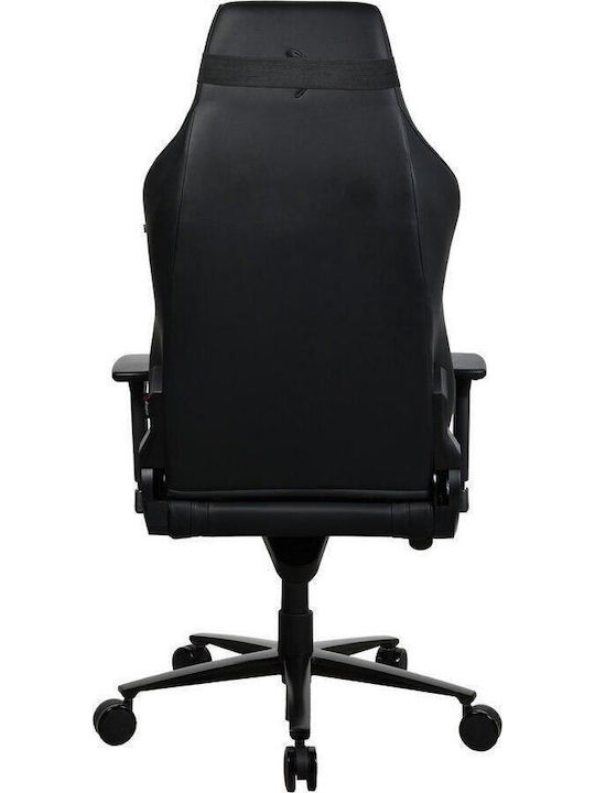 Archos Vernazza XL Artificial Leather Gaming Chair with Adjustable Arms Black