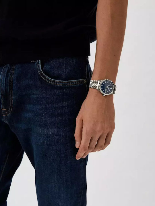 Trussardi Watch Battery with Metal Bracelet Trussardi Watch Battery with Metal Bracelet