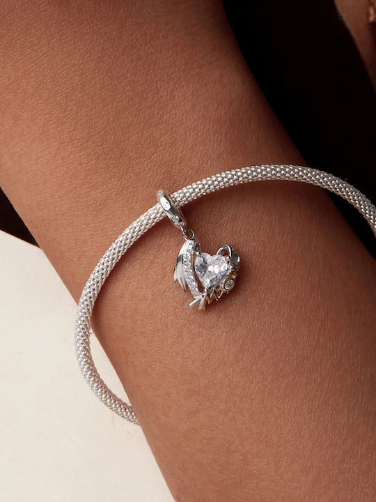 My Other Me Charm Aus Vergoldetem Silber