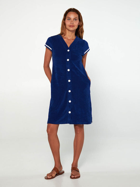 Vamp Damenbademode Mini Blau Kleid