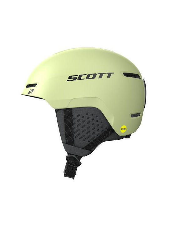 Scott Men's Helmet for Ski & Snowboard Yellow