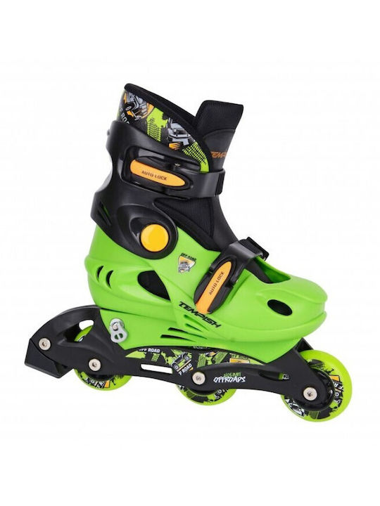 Tempish Racer Inline Αυξομειούμενα Rollers Μαύρα Παιδικά