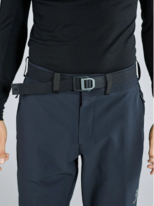Unisex Ρυθμιζόμενη Herren Gürtel Schwarz
