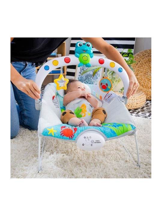 Baby Einstein Електрически Релакс Бебе с Музика и Вибрация Син за Дете до 9кг
