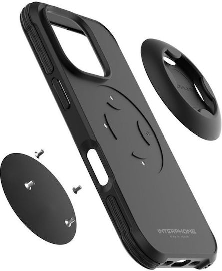 Interphone Quiklox Θήκη Κινητού Apple iPhone 16 Pro για Βάση Στήριξης Μοτοσυκλέτας