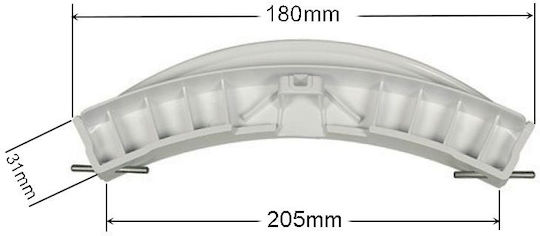 Mâner De Încuietoare Ușă Pentru Mașină De Spălat Rufe Oval Bosch Siemens Pitsos