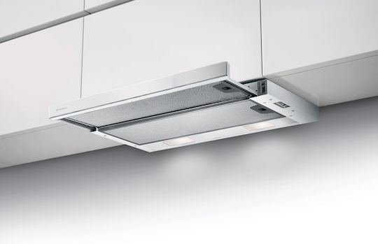 Faber Flexa NG Glass W A60 Συρόμενος Απορροφητήρας 60cm Λευκός