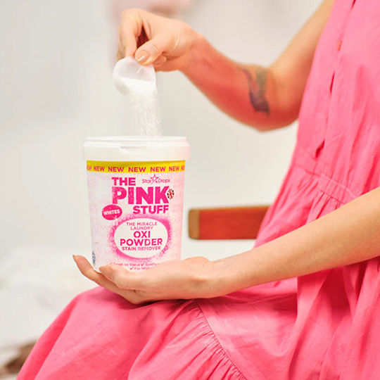 Stardrops The Pink Stuff Απορρυπαντικό σε Σκόνη για Πλύσιμο στο Χέρι για Λευκά Ρούχα 1lt
