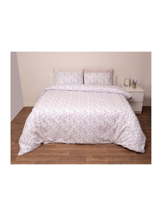 Anna Riska Premium Σετ Σεντόνια Μονά 160x270εκ. Beige (3τμχ)