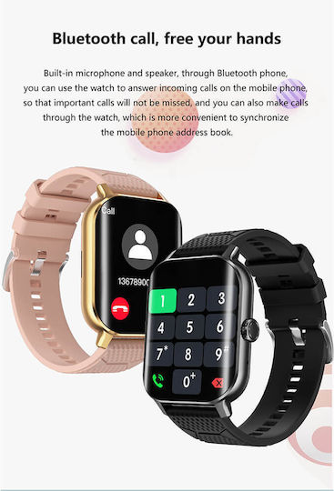 Microwear F12 Smartwatch (Negru)