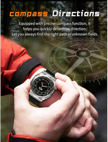 Microwear T83 Max Smartwatch (Brown)