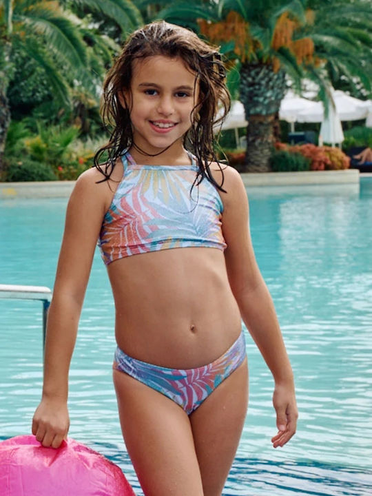 Energiers Kids Swimwear Bikini Iridescent, Floral