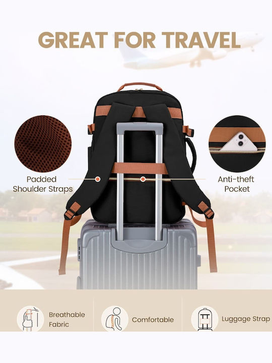 Lovevook Backpack Αδιάβροχο 40lt Μαύρο
