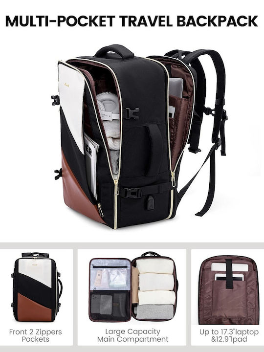 Lovevook Backpack Αδιάβροχο 40lt Μαύρο