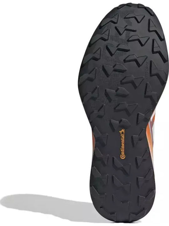 adidas Terrex Men's Waterproof Hiking Shoes With Gore-Tex Membrane Orange