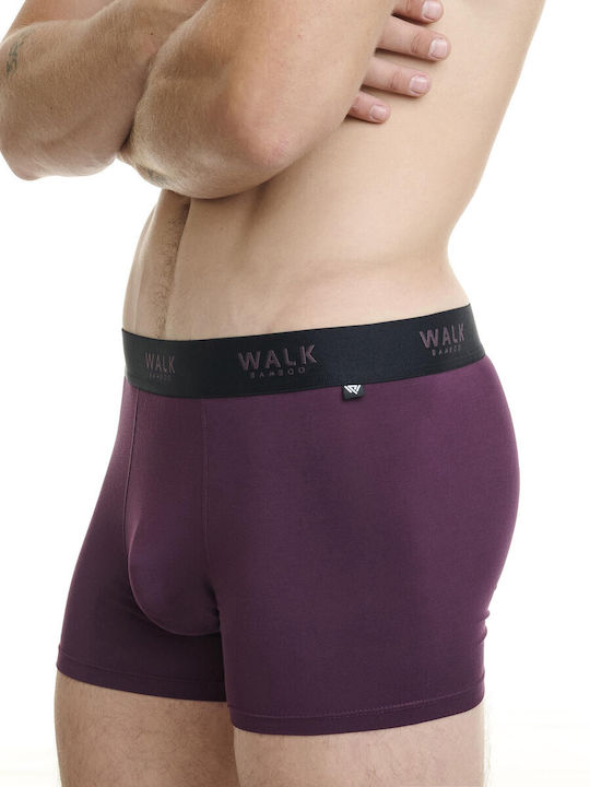 Herren Boxershorts Burgundisch 1Packung