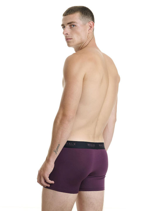 Herren Boxershorts Burgundisch 1Packung