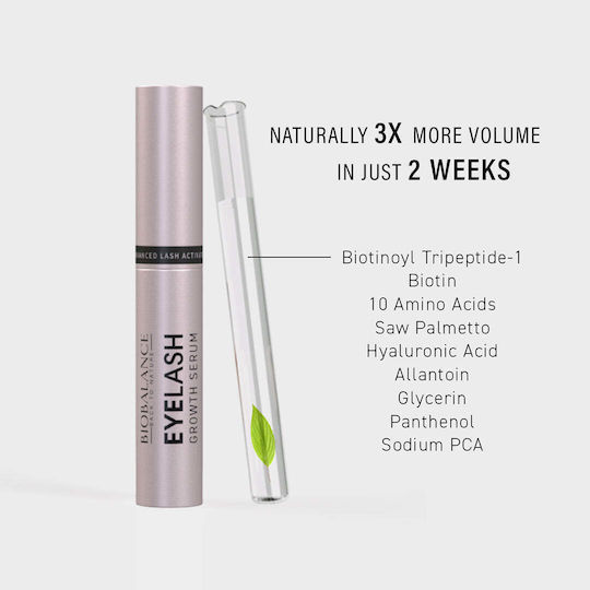 Alpaya Dermaceuticals Serum pentru Creșterea Genelor Serum Hidratare pentru Gene cu Peptide și Acid Hialuronic 6ml