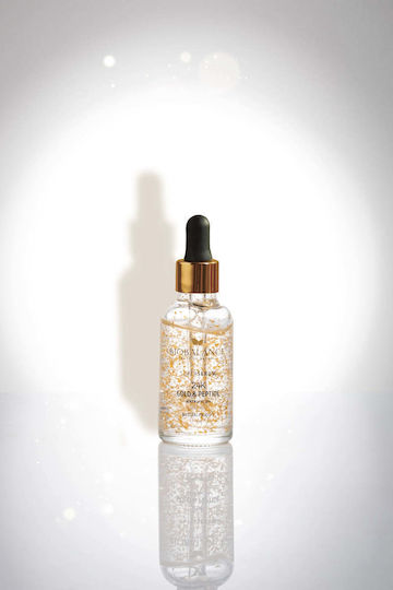 Alpaya Dermaceuticals Super Serum 24K Gold Serumul Anti-îmbătrânire pentru Ochi cu Peptide pentru Strălucire 30ml