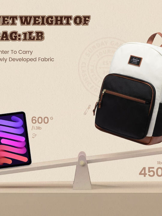 Lovevook Wasserdicht Tasche Rucksack für Laptop 15.6" in Schwarz Farbe MB3222